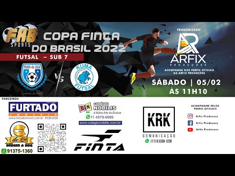 PRATA DA CASA x KUMA FUTSAL - FUTSAL SUB 7