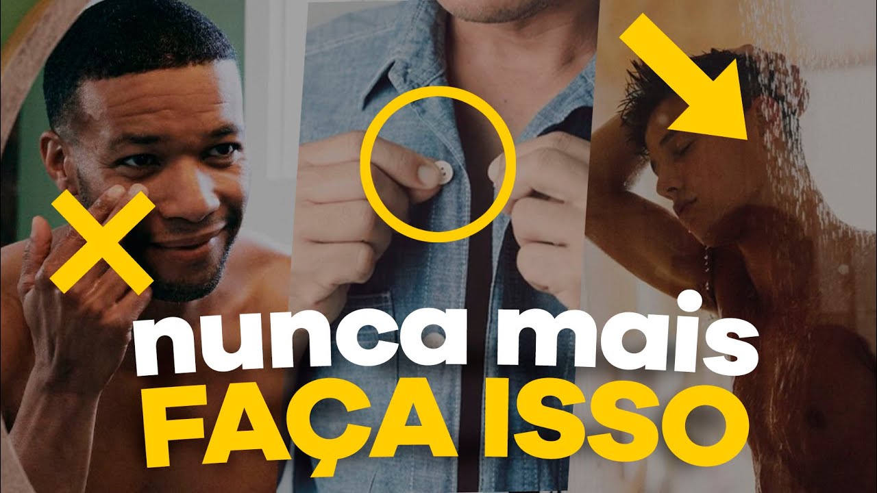 essas 9 COISAS estão TE DEIXANDO MAIS FEIO (e você não percebe) | glow up masculino 2025