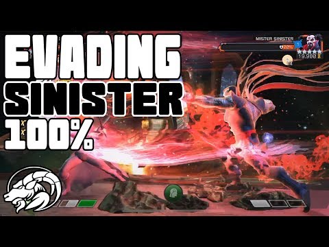 How To Evade Mister Sinister 100% Marvel Contest Of Champions