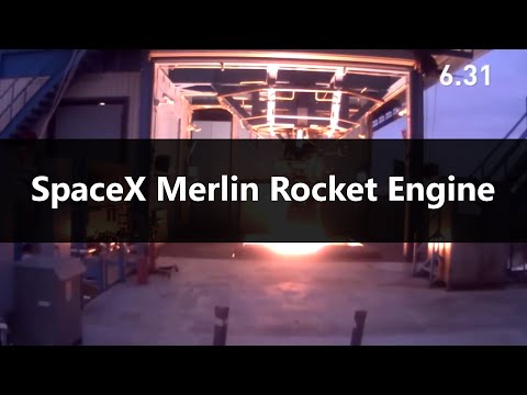 SpaceX Merlin Rocket Engine