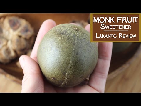 Monk Fruit Sweetener and Lakanto Review