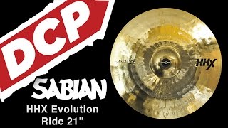 Video thumbnail for Sabian HHX Evolution Ride Cymbal 21" by Drum Center of Portsmouth