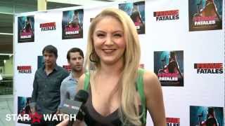 Madison Dylan red carpet interview at \