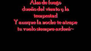 Tierra Santa - Alas de fuego (Lyrics)