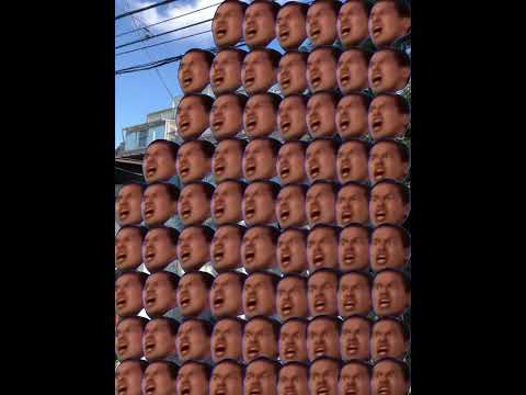 ⚠️音量&閲覧注意⚠️ 81体の野獣先輩による野獣の咆哮で多重加速 #野獣先輩 #野獣の日 #野獣 #野獣の咆哮 #淫夢#shorts