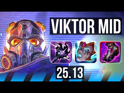 VIKTOR vs CASSIOPEIA (MID) | KR Challenger | 25.13