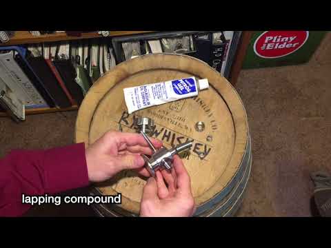 Brewery Sample Valve "Zwickel" Disassembly, and Maintenance.