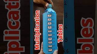 DIY Multiplication Bottle  Craft | Easy Multiplication Table Craft Ideas | Math Working Model | TLM