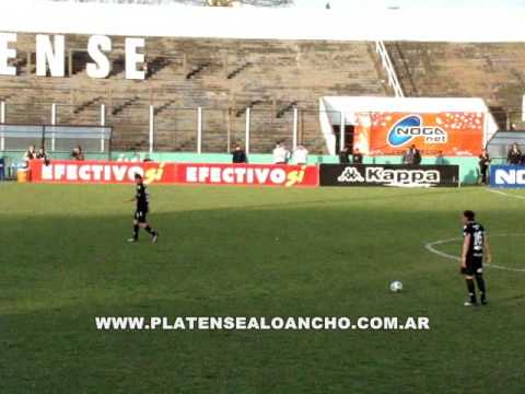 Platense 1 - 1 Defensa y Justicia - Gol de Platense - 2009/2010