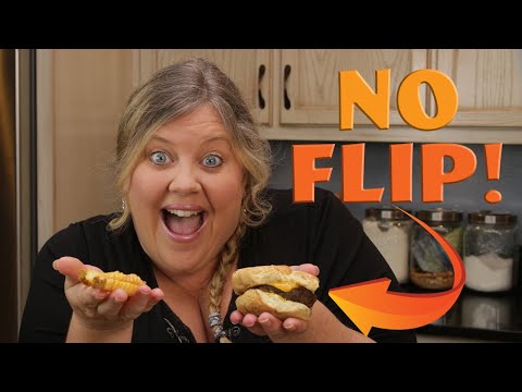 Burgers & Fries Combo Meal! ~ Ninja Foodi Recipe