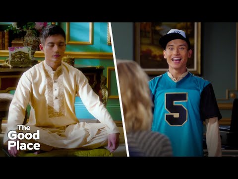 Jason pretending to be Jianyu but failing for 20 minutes | The Good Place