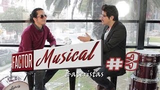 Factor Musical Bateristas #3 Entrevista Daniel San Martin