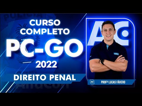 Concurso PC GO 2022 - Curso Completo - Direito Penal - Black Friday AlfaCon