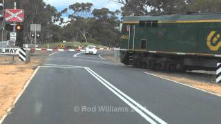 preview picture of video 'Dimboola 442s2 TL152 T333 GM36 : Australian Railways'