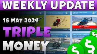 GTA Triple Money This Week | GTA ONLINE WEEKLY UPDATE (-30% Hangars)