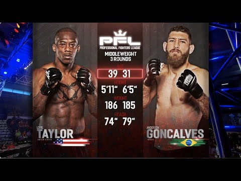 Louis Taylor vs Anderson Goncalves full fight