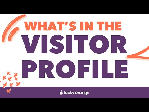 Visitor Profile Quick Tour