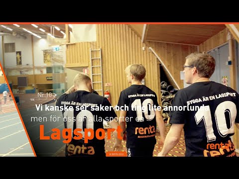 Alla sporter är en lagsport