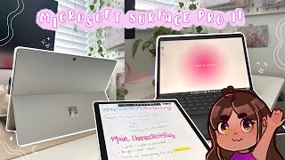 How I Use My Microsoft Surface Pro 11 🌸🌟 for College & Everyday Life |
