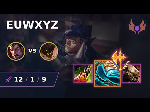 [ EUWXYZ ] Darius TOP vs Malphite | EUW MASTER | LOL Season 2024