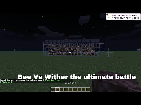 bhullar gaming - Bee Vs. Wither: Who Will Win?