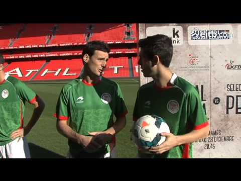 Presentación oficial del partido Euskal Selekzioa-Perú