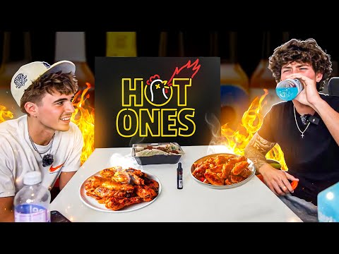 Ace and Bryce Reveal a LOT .. (Hot Ones Challenge)