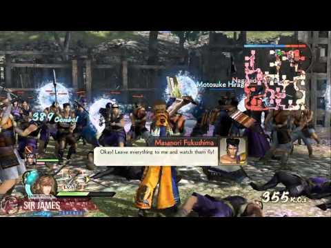 Samurai Warriors 4 Walkthrough Part 19 Battle of Kozuki Castle