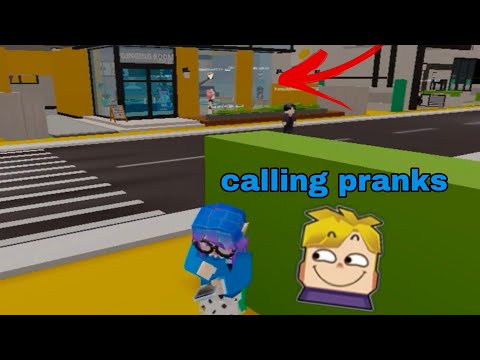 Blockman go pranks| Free City RP