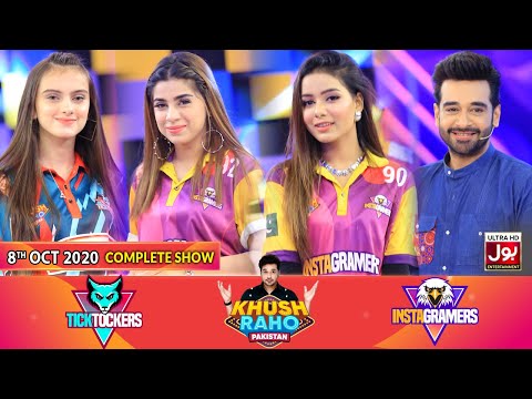 Game Show | Khush Raho Pakistan Instagramers Vs Tick Tockers | Faysal Quraishi | 8th October 2020