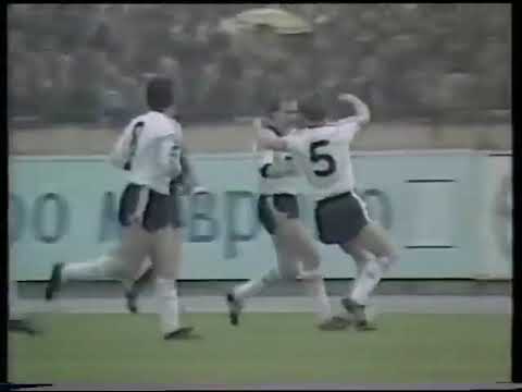 Vardar Skopje v Dundee United UEFA Cup 2nd Round 2nd Leg 06-11-1985