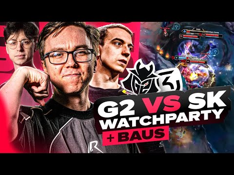 WATCHPARTY WITH THEBAUSFFS - G2 VS SK - LEC SUMMER 2025