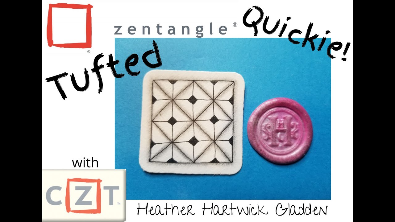 Tufted | Zentangle® Quickie
