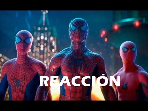 Spiderman: No Way Home Tráiler oficial Video Reacción