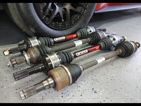 GFORCE Outlaw Halfshaft Upgrade for S550 Ford Mustangs - TECHNICAL OVERVIEW by KellTrac