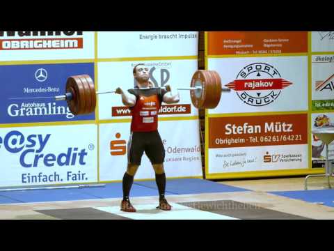 Nico Müller 143kg Snatch 180kg Clean and Jerk 2016-02-13