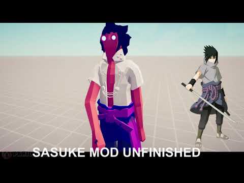 TABS Uchiha Sasuke With Amaterasu MOD UNFINISHED