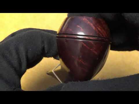 Pipa Dunhill Bruyere STUBBY gruppo 5 - 5104 (2016) vera in argento - filtro 9mm (DHB61)