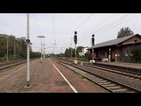Züge in bahnhof salzbergen