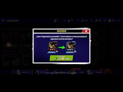 Ascendiendo personajes tmnt leyendas