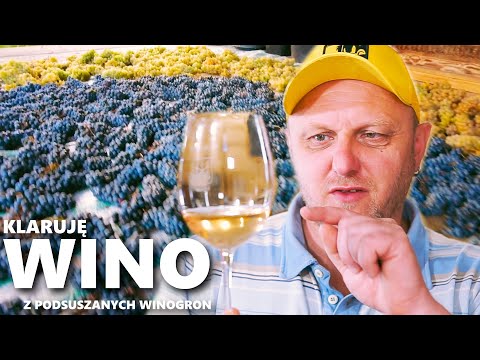 KLAROWANIE WINA z podsuszanych WINOGRON na dzikich drożdżach
