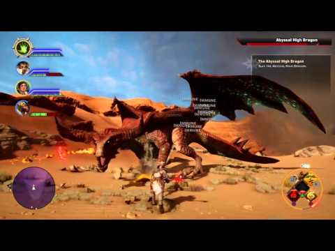 Dragon Age Abyssal High  Dragon Fight