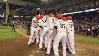 Stanton crushes a walk-off grand slam
