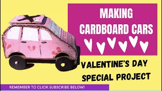 Make a Cardboard Car using Cardboard Construction Techniques