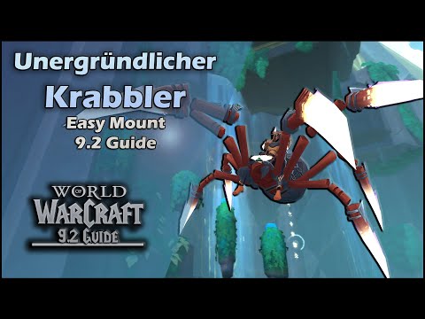 Unergründlicher Krabbler Reittier Guide | Protoformynthese Mount Guide | Easy Zereth Mortis Spinne