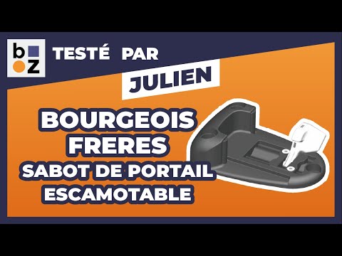 Sabot de portail escamotable à bascule BOURGEOIS FRERES