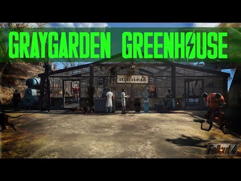 Fallout 4: Graygarden Greenhouse! ---Unmodded---