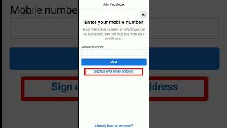 How To Create Facebook Account Without Mobile Number and Email address 2023🔥🤔 #shorts #ytshort