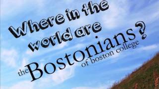 Where In the World Are the Bostonians?- Sami Middleton'15