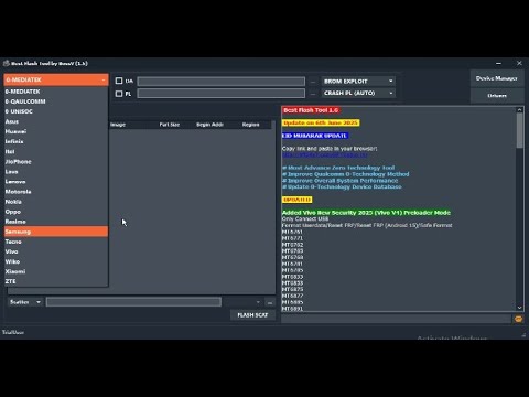 Best Flash Tool By Boss V1.7 Flashing Tool For Android
